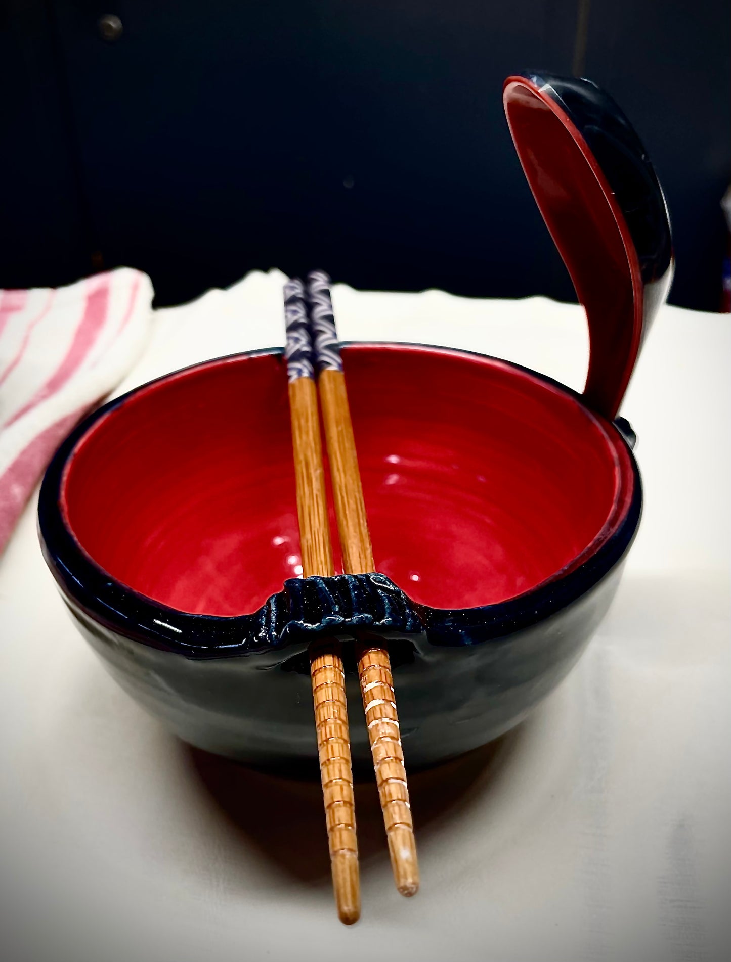 Handmade Ceramic Ramen Bowl